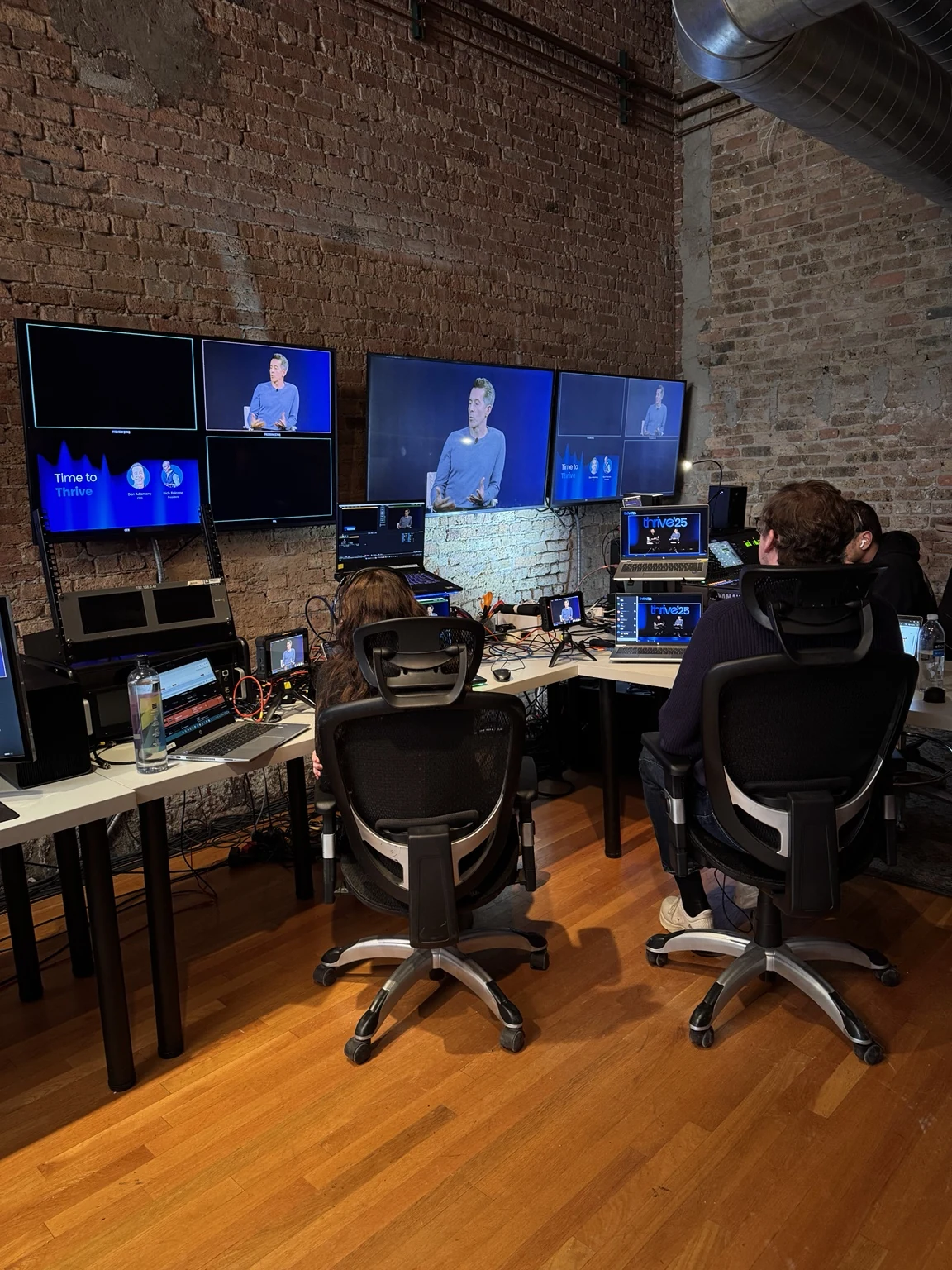 Thrive ’25 crew at the technical position